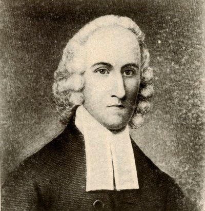 Jonathan Edwards portréja, egyszerű kabátban és a presbiteriánus lelkész szalagjaiban, 1750, 1937. alkotó: Unbekannt