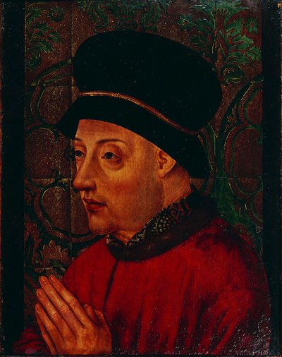 I. János portugál király portréja 1357-1433, 15. század eleje. alkotó: Unbekannt