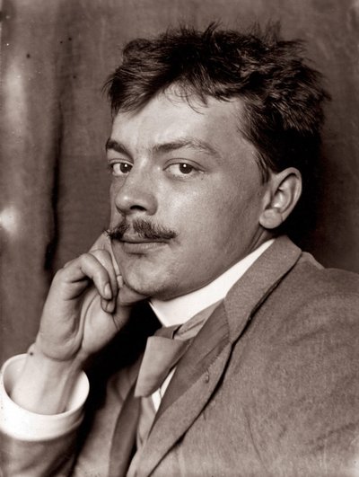 Koloman Moser portréja, 1890. alkotó: Unbekannt