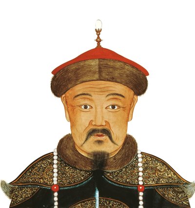 Kublaj kán portréja 1215-1294, 13. század alkotó: Unbekannt