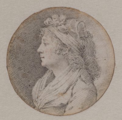 Savoyai Marie Louise 1749-1792, lamballei hercegnő portréja. alkotó: Unbekannt