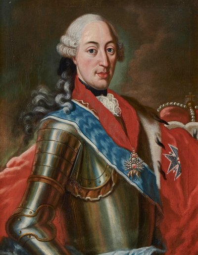 Maximilian III József 1727-1777 bajor választófejedelem portréja, XVIII. század második harmada. alkotó: Unbekannt