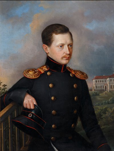 Nyikolaj Szemjonovics Korszakov portréja 1819-1889, kb. 1849 alkotó: Unbekannt
