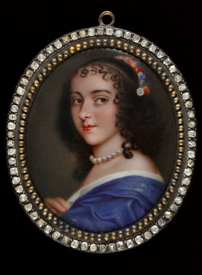 Ninon de Lenclos portréja 1620-1705, 18. század eleje. alkotó: Unbekannt