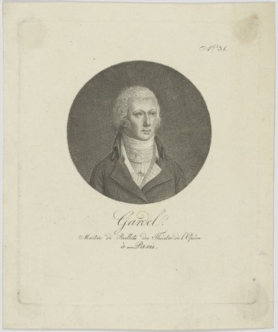 Pierre-Gabriel Gardel portréja 1758-1840, c. 1787. alkotó: Unbekannt