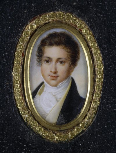 Grigorij Petrovics Volkonszkij herceg portréja 1776-1852, 1820-as évek alkotó: Unbekannt