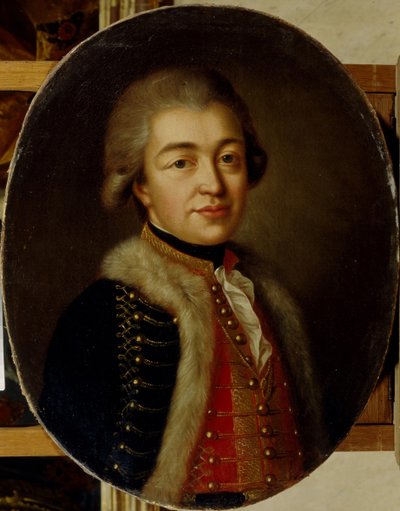 Sztyepan Boriszovics Kurakin herceg portréja 1754-1805, XVIII. század második fele. alkotó: Unbekannt