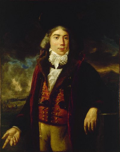 René Nicolas Dufriche, Desgenettes báró 1762-1837, 1798 portréja. alkotó: Unbekannt