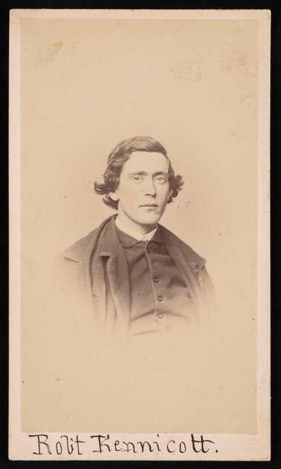 Robert Kennicott portréja 1835-1866, 1866 előtt. alkotó: Unbekannt