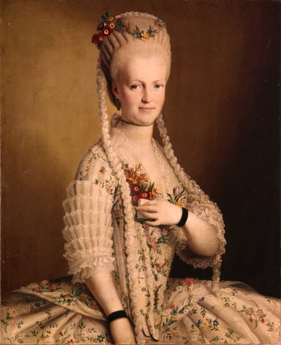 Sarah Greigh portréja 17521793, Samuel Greigh admirális felesége, 1775 alkotó: Unbekannt