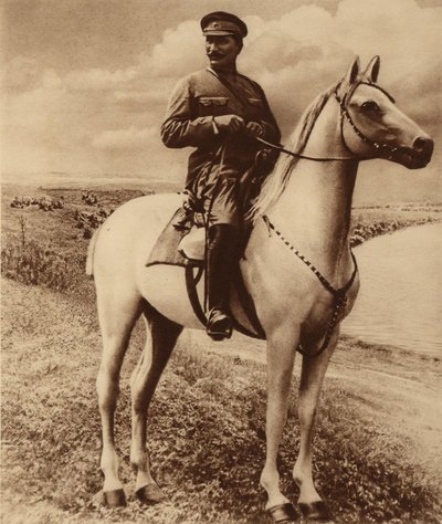 Szemjon Mihajlovics Budjonnij portréja 1883-1973. alkotó: Unbekannt