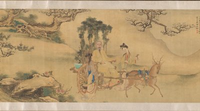 Shaoyu portréja Liu Ling képében, kb. 1795. alkotó: Unbekannt