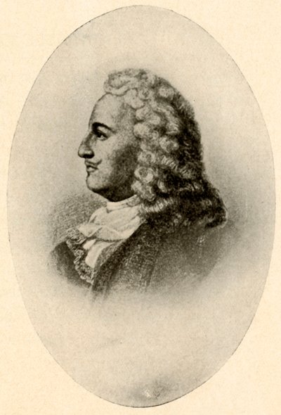 Sieur de La Salle portréja, korabeli francia viseletével, 1660-1680, 1937. alkotó: Unbekannt