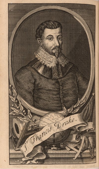 Sir Francis Drake portréja, 1741. alkotó: Unbekannt