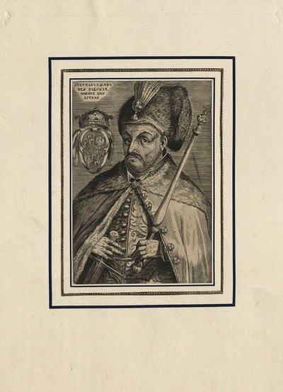 Báthory István lengyel király portréja, XVI. század vége. alkotó: Unbekannt