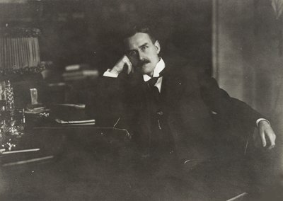 Thomas Mann portréja 1875-1955, 1910 körül. alkotó: Unbekannt