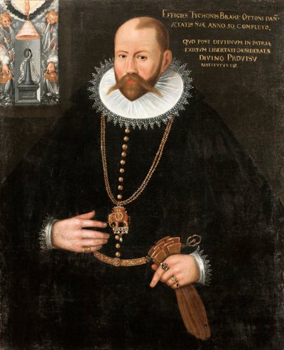 Tycho Brahe portréja 1546-1601, 1596. alkotó: Unbekannt