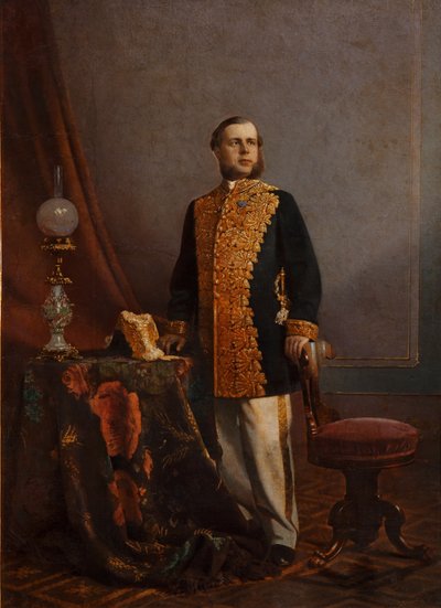 Vaszilij Jurjevics Poznanszkij portréja 1828-1900, 1860-as évek alkotó: Unbekannt