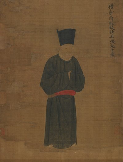 Wang Huan portréja, kb. 1056. alkotó: Unbekannt