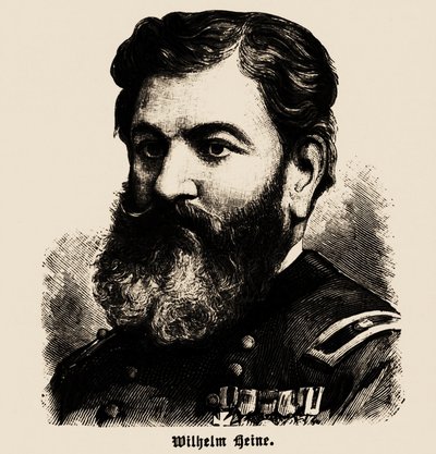 Wilhelm Heine portréja 1827-1885, 1886. alkotó: Unbekannt