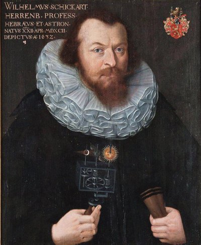 Wilhelm Schickard portréja 1592-1635, 1632. alkotó: Unbekannt