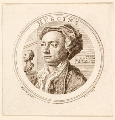 William Huggins portréja, kocsma. 1760. alkotó: Unbekannt