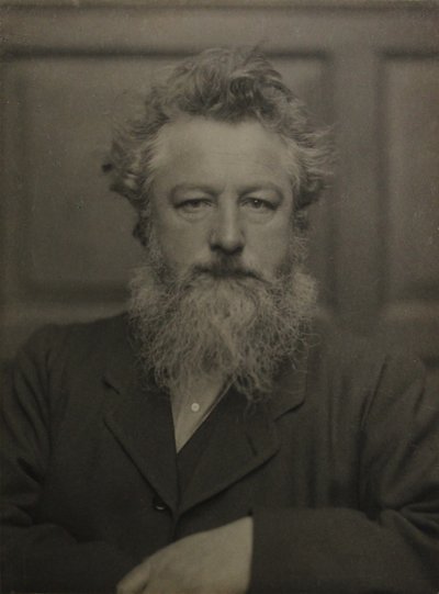 William Morris portréja 1834-1896, c. 1886. alkotó: Unbekannt