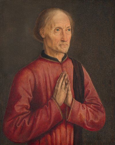 Egy adományozó portréja, c. 14701475. alkotó: Unbekannt
