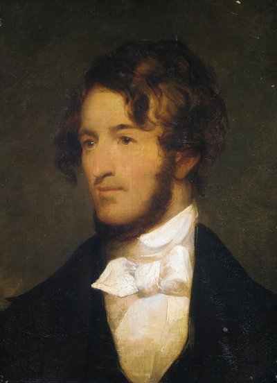 Férfi portré, 1800-1850. alkotó: Unbekannt