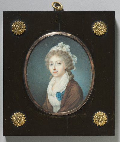 Nemesasszony portréja, c. 1795. alkotó: Unbekannt