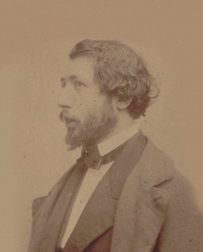 Charles Wehle zongoraművész és zeneszerző portréja 1825-1883, 1865 körül. alkotó: Unbekannt