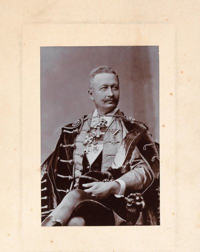 Portrait of pianist and composer Géza Zichy 1849-1924, 1900s. alkotó: Unbekannt