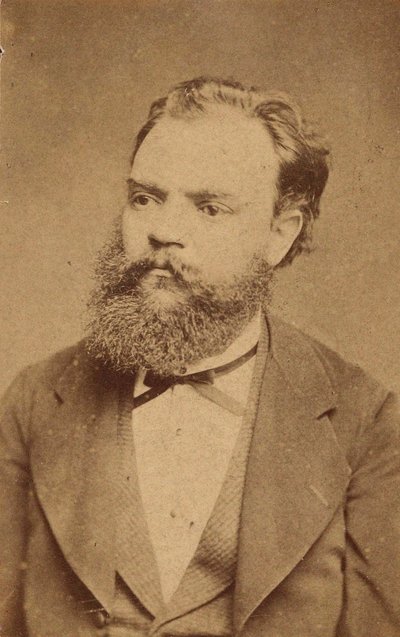 Antonin Dvorak zeneszerző portréja 1841-1904 , c. 1880. alkotó: Unbekannt