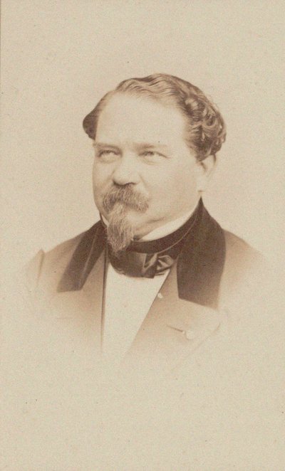 Jean-Georges Kastner zeneszerző portréja 1810-1867. alkotó: Unbekannt