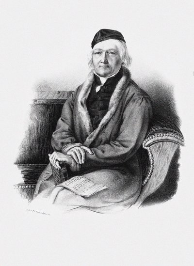 Johann Christian Heinrich Rinck zeneszerző portréja 1770-1846. alkotó: Unbekannt