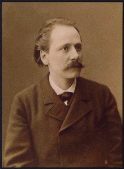 Jules Massenet zeneszerző portréja 1842-1912, 1890-es évek. alkotó: Unbekannt