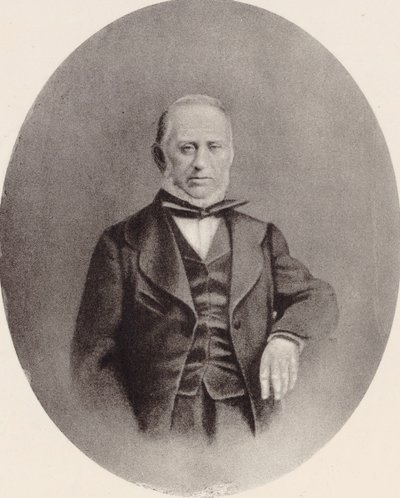Saverio Mercadante zeneszerző portréja 1795-1870. alkotó: Unbekannt