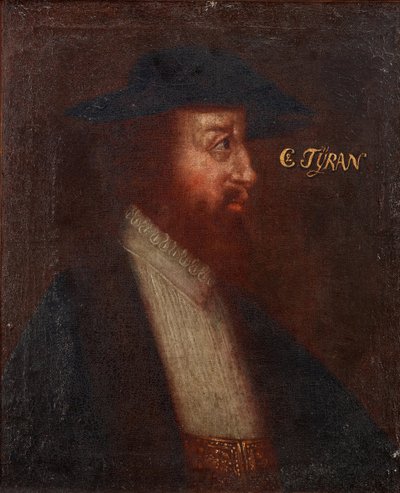 II. Christian dán király portréja, 1700 alkotó: Unbekannt