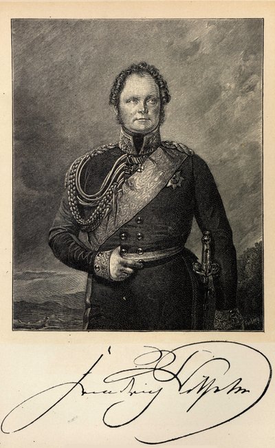 IV. Frigyes Vilmos porosz király portréja 1795-1861. alkotó: Unbekannt
