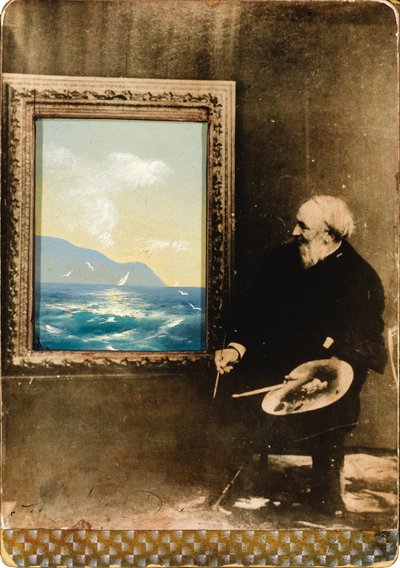 Ivan Aivazovsky művész portréja 1817-1900, 1889 alkotó: Unbekannt