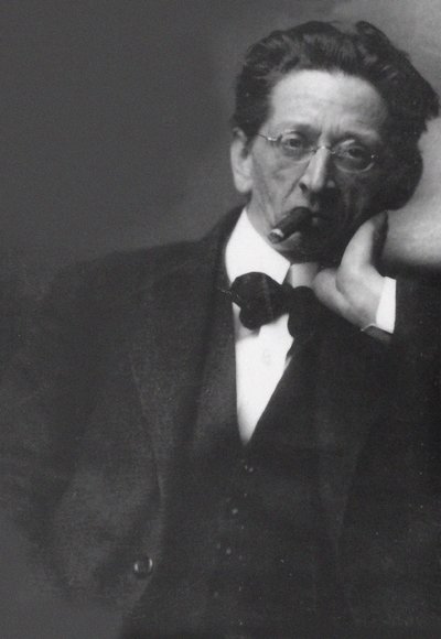 Alexander von Zemlinsky zeneszerző portréja 1871-1942. alkotó: Unbekannt