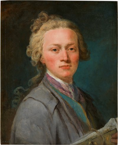 André Ernest Modeste Grétry zeneszerző portréja 1741-1813, XVIII. század második fele. alkotó: Unbekannt