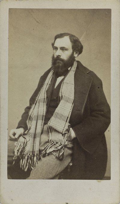 Ferdinand Poise zeneszerző portréja 1828-1892, c. 1875. alkotó: Unbekannt
