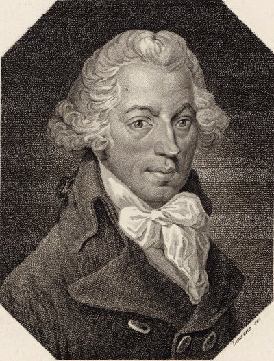Ignace Pleyel zeneszerző portréja 1757-1831. alkotó: Unbekannt