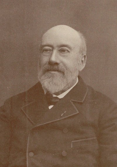 Gustave Nadaud zeneszerző és sanzonnár portréja 1820-1893, 1880. alkotó: Unbekannt