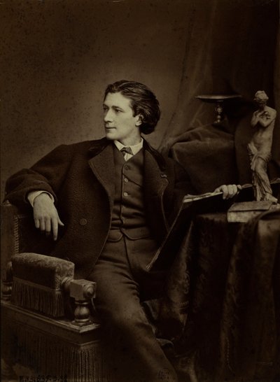 Victorien Sardou drámaíró portréja 1831-1908, kb. 1865. alkotó: Unbekannt