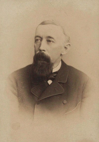 Franz Friedrich Richard Genée librettista és zeneszerző portréja 1823-1895, c. 1880. alkotó: Unbekannt
