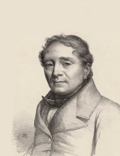 Louis Antoine Eléonore Ponchard operaénekes portréja 1787-1866, 1845. alkotó: Unbekannt