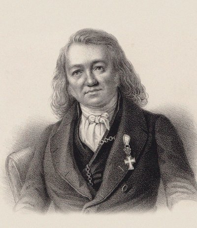 Friedrich Schneider orgonaművész és zeneszerző portréja 1786-1853, c. 1840. alkotó: Unbekannt