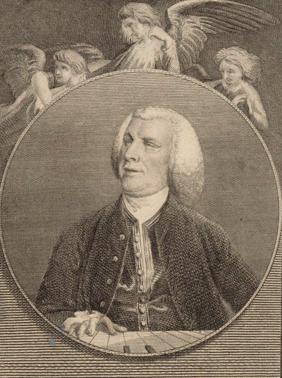 John Stanley orgonista és zeneszerző portréja 1712-1786, 1784. alkotó: Unbekannt
